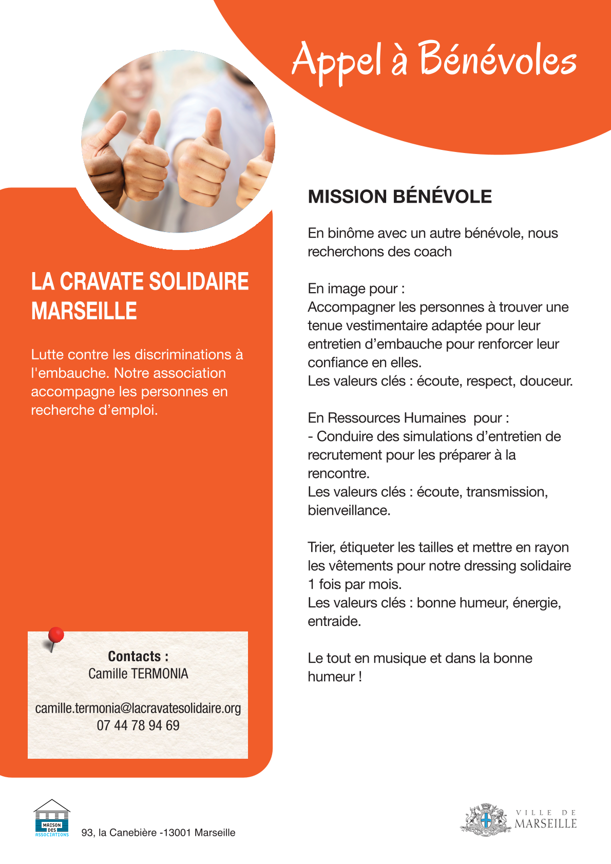 LA CRAVATE SOLIDAIRE MARSEILLE